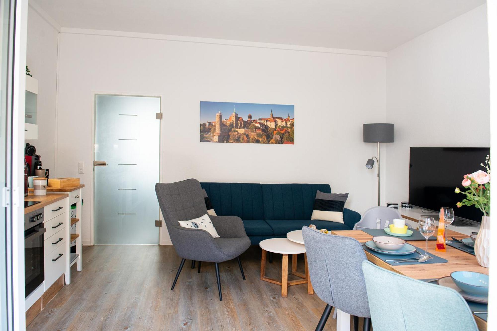 Savor Appartement 5 Personen 2 Schlafzimmer Babybett Netflix Balkon Zentrum Bautzen Exterior photo